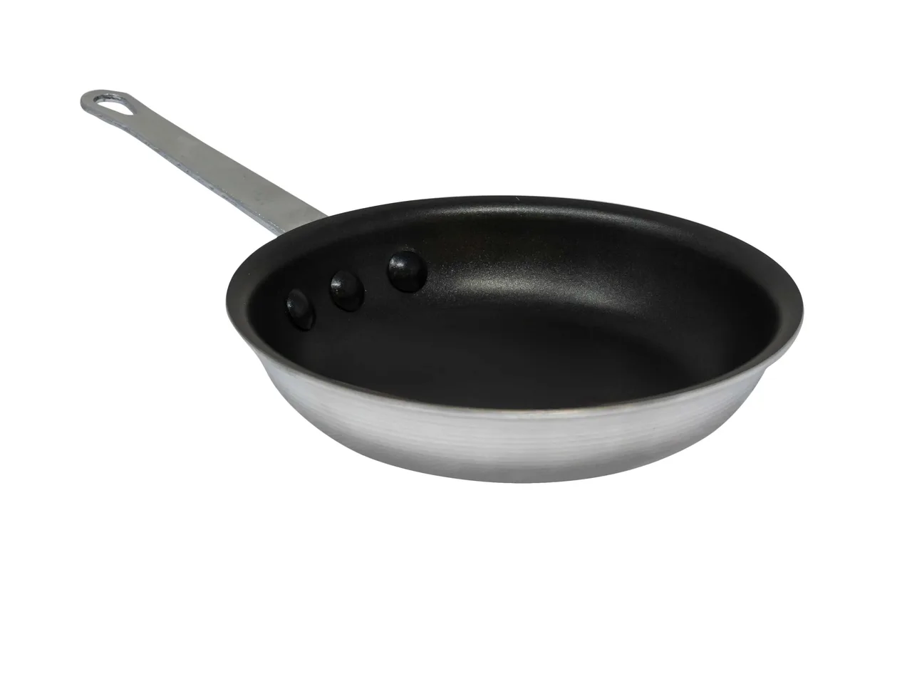 Omcan USA 43334 Fry Pan, 7" Diameter, 3.5mm Aluminum, Nonstick Eclipse, Handle, NSF