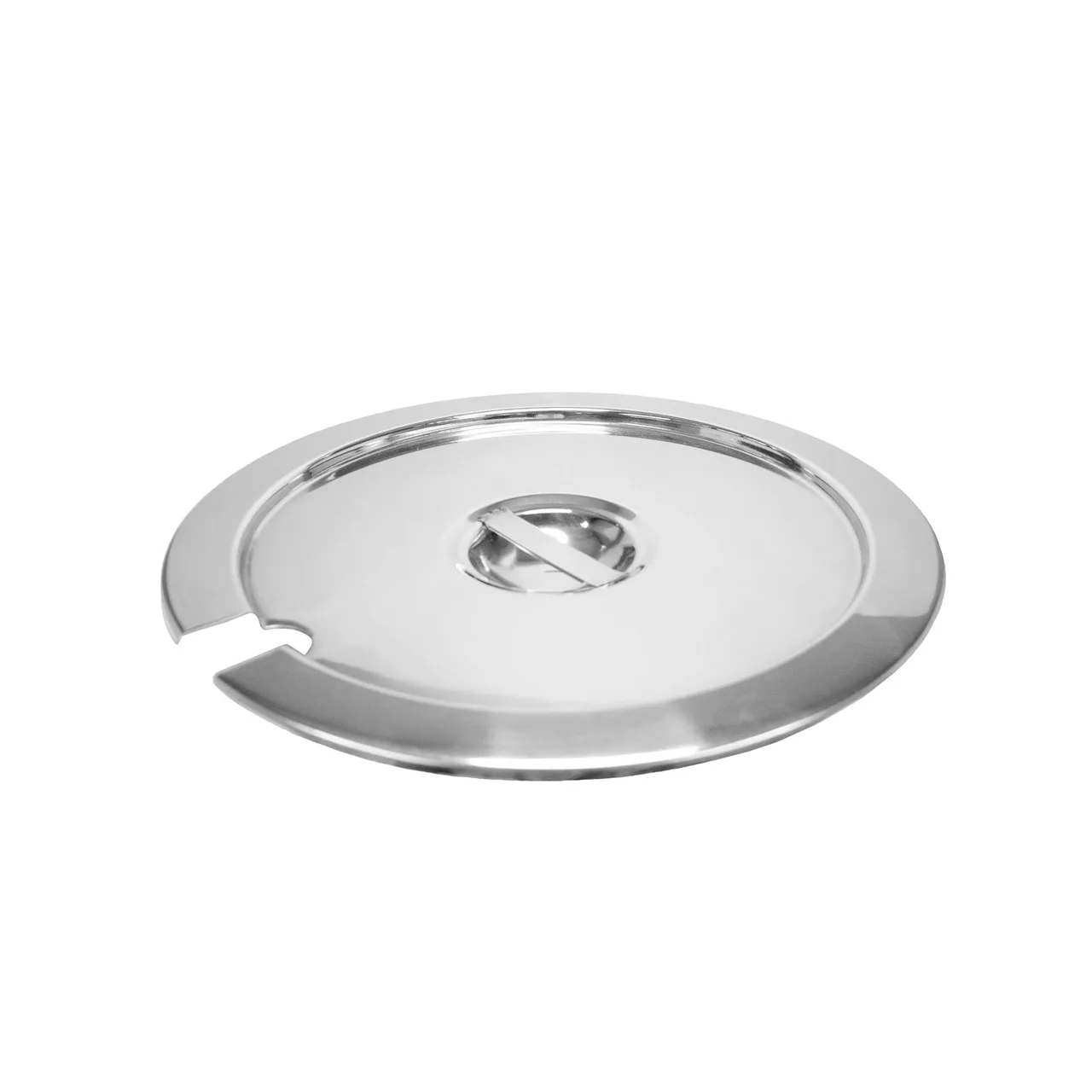 CAC China INSS-110C Stainless Steel Cookware Cover, Round, Flat, for INSS-110F