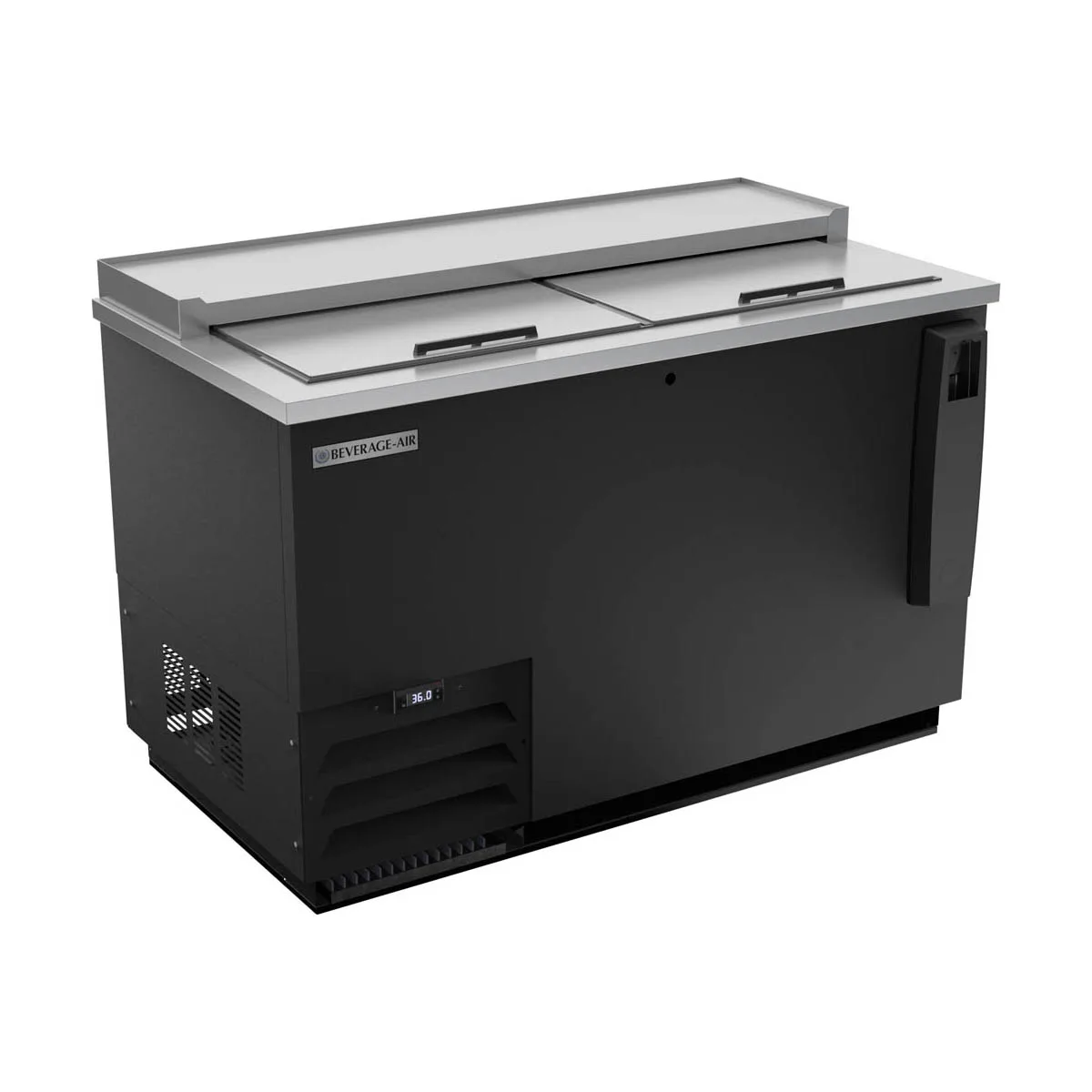 Beverage Air DW49HC-B 50" Deep Well Bottle Cooler, 13.7 cu. ft.