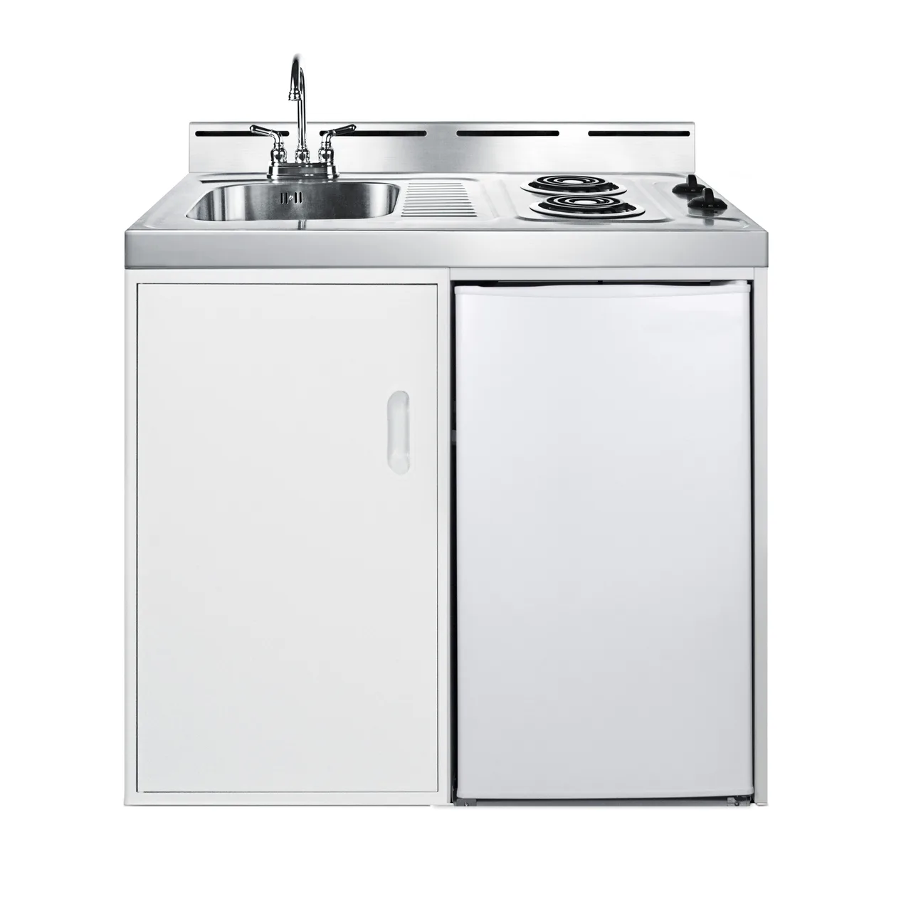 Summit C39EL All-in-One Combo Kitchen, 39"W x 24"D x 40"H, with sink & faucet