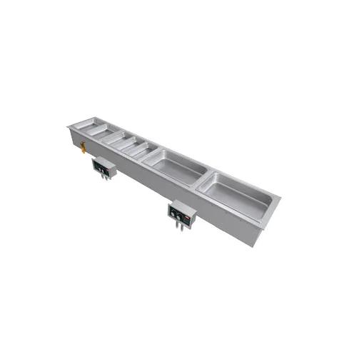Hatco HWBI-S3DA Drop-In Modular Slim Heated Well, with Drains & Auto-Fill
