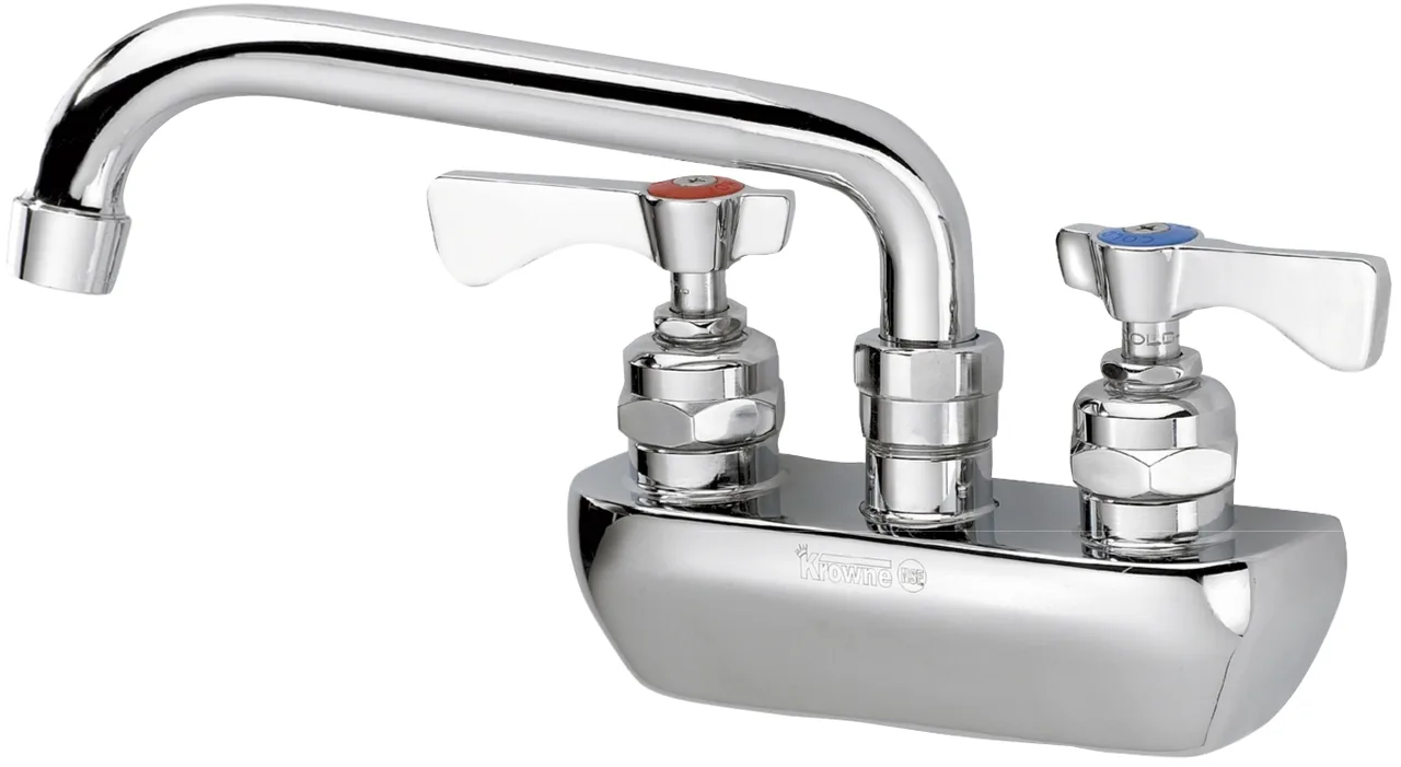 Krowne 14-408L Krowne Royal Series Faucet, Splash-Mounted, 4" Centers