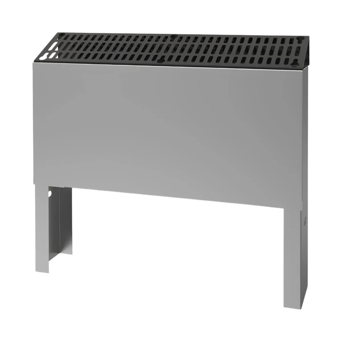Garland US Range M17LPBG 17" x 11" Low Profile Stainless Steel Backguard Flue Riser without Shelves