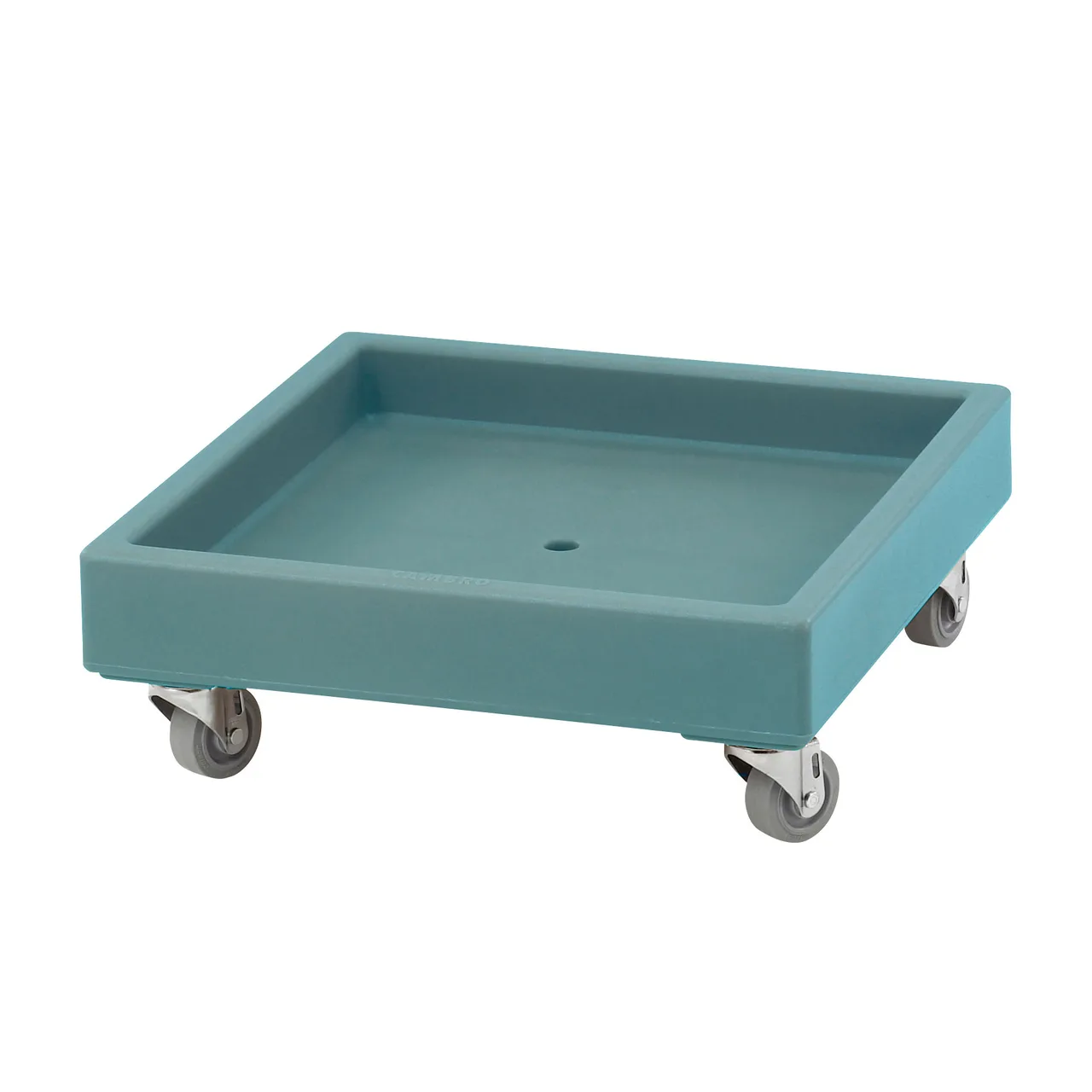 Cambro CD2020401 Camdolly Slate Blue Polyethylene Glass Rack Dolly 300 lb, 22.5x22.5x8.25in