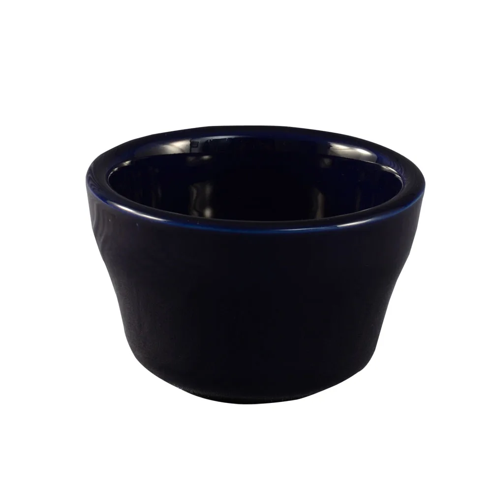 CAC China REC-4 - 7-1/4 oz 0.22 qt 4" Dia x 2½" Round Stoneware Bouillon Cup, White, Safe - 1 Dozen