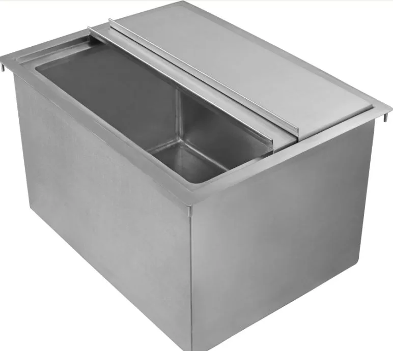 Klinger's Trading DIB1518 15" Drop-In Ice Bin w/ 60 lb. capacity