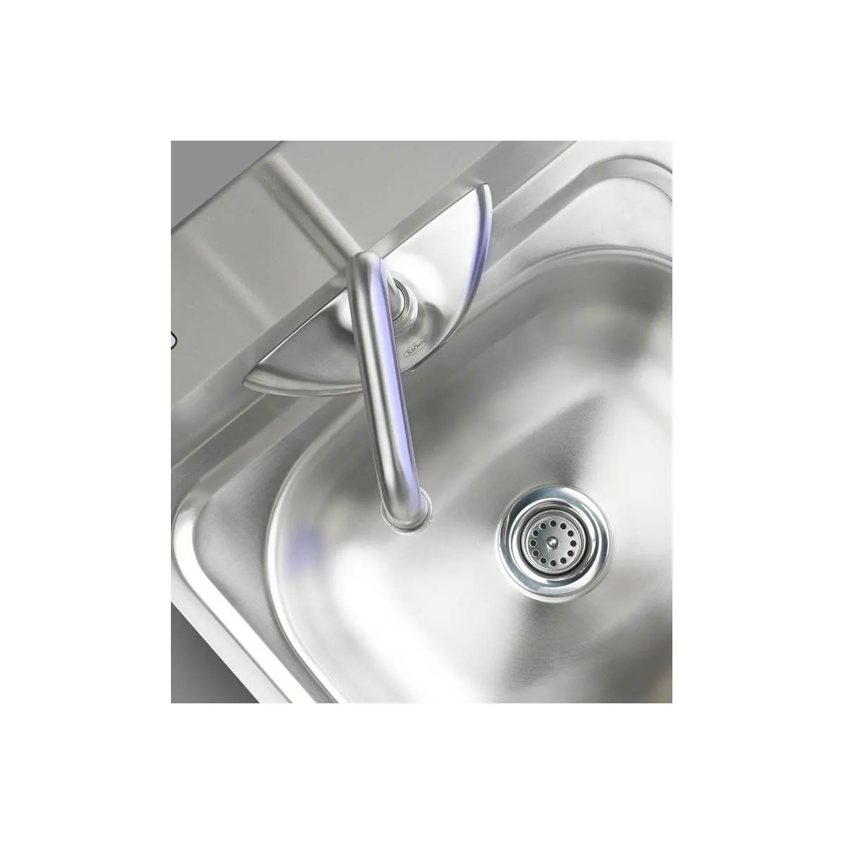 Krowne HS-67 15" Wall Mounted Hand Sink with e-Faucet & Battery Powered - 20 gauge