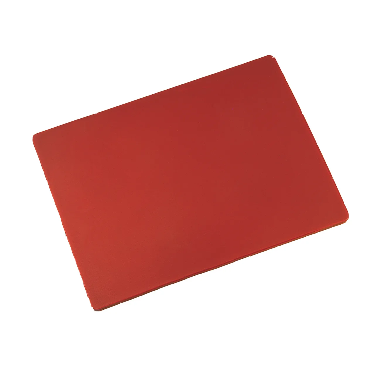 Browne USA 57361205 Plastic Cutting Board 12" x 18" x 1/2" Red Poly, Non‑Skid, NSF, Dishwasher Safe