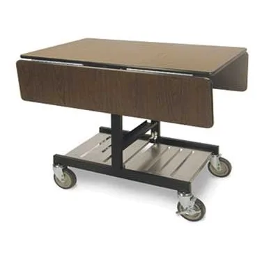 Lakeside 74425S Classic Series Room Service Table, Rectangle, Bi-Fold, 40"W x 36"D x 31"H