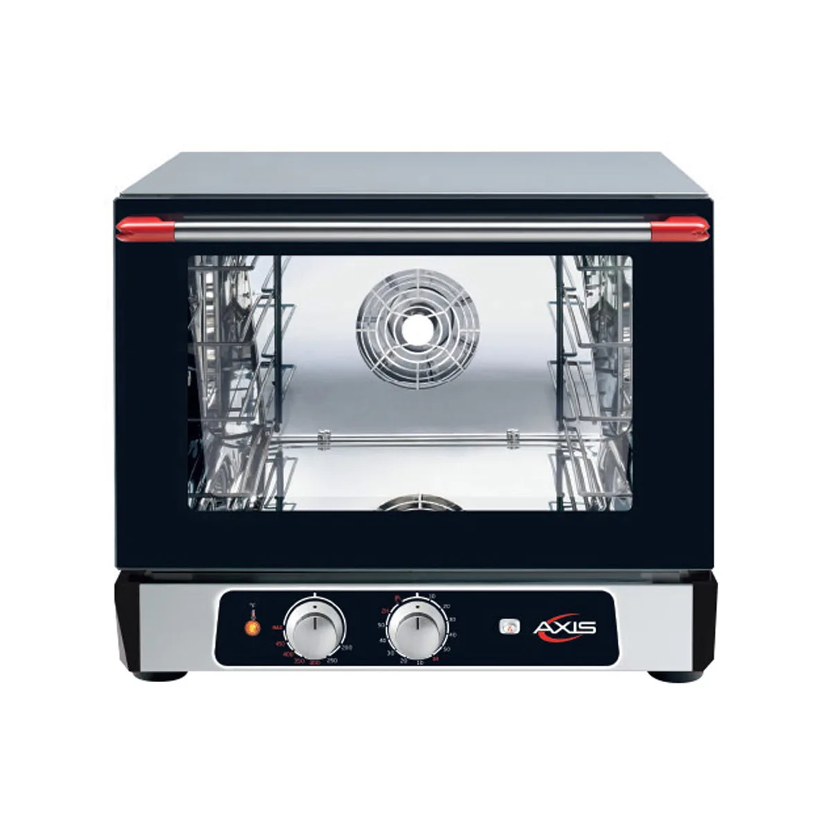 Axis AX-513RH Single Deck Half Size Electric Convection Oven with Manual Controls
