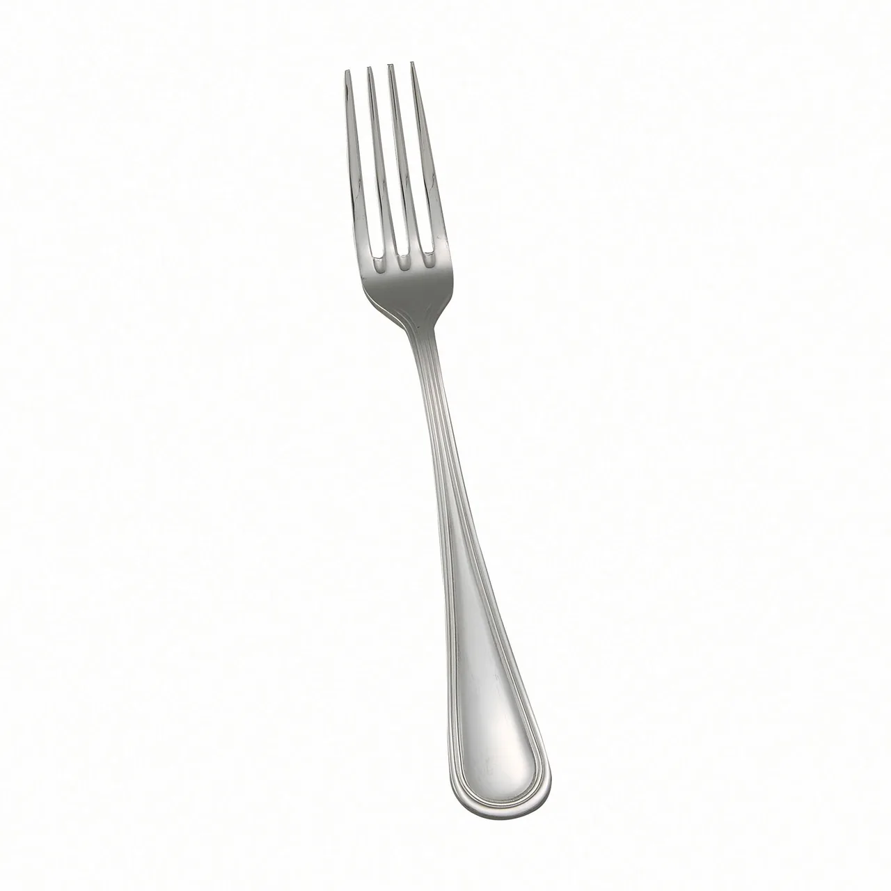 Winco 0030-11 European Dinner Fork 8" Heavy 18/8 Stainless Steel Mirror Finish Shangarila - 1 Dozen