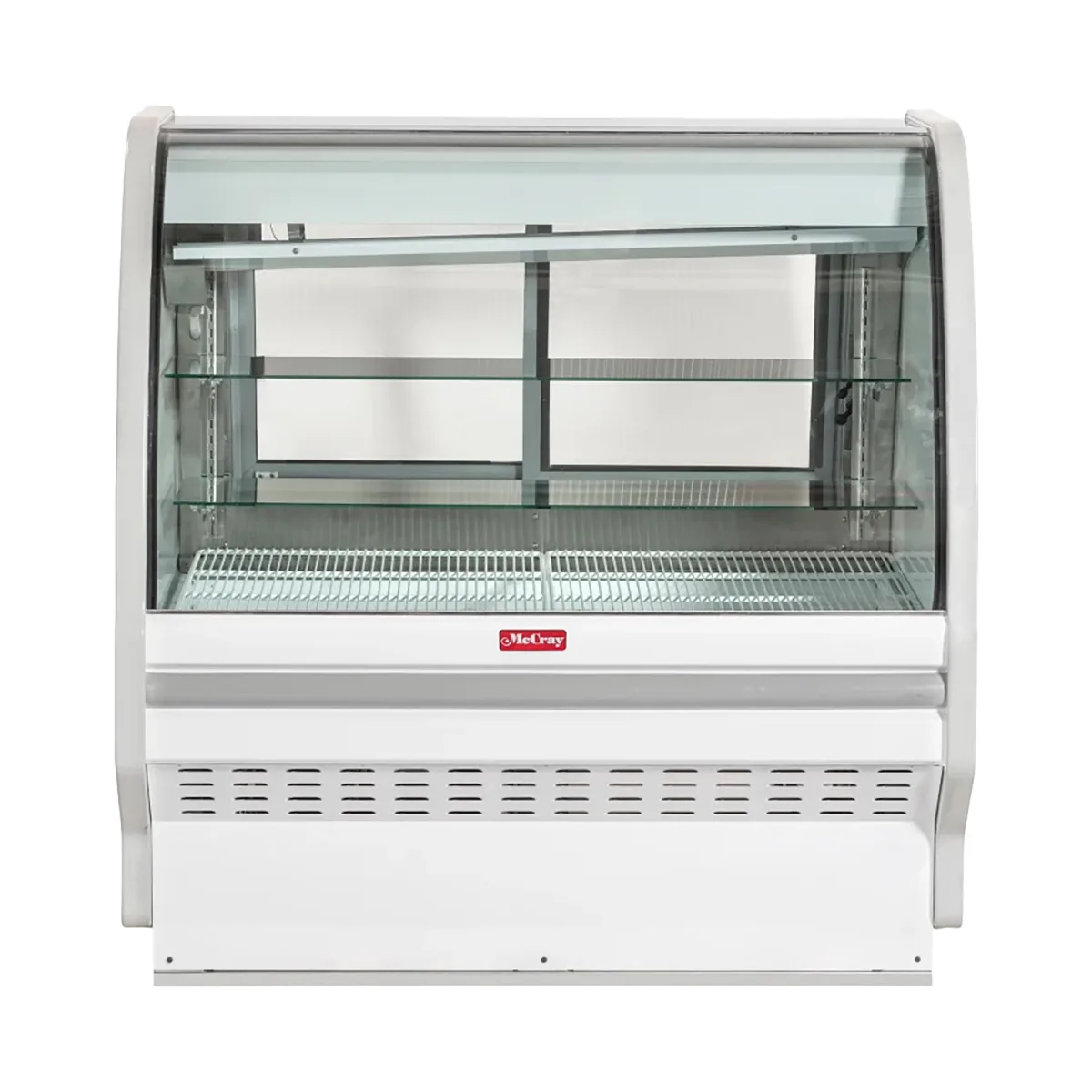 Howard-McCray SC-CBS40E-6C-S-LED 76" Refrigerated Bakery Display Case, Stainless Steel