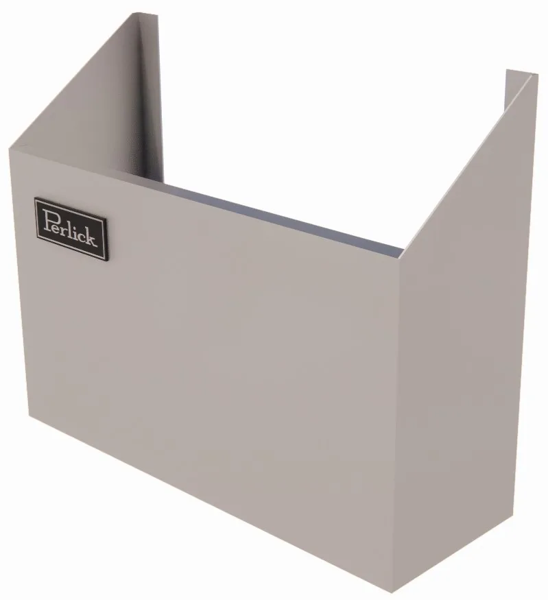 Perlick SRC-S30 Tobin Ellis Speed Rail, Single 30" Stainless Steel, Keyhole Mount