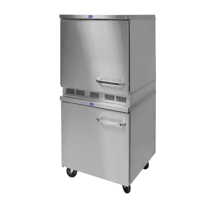 Randell 9404-27DT-RTFBL 27" 1-Section Reach-In Dual Temp Refrigerator Freezer, Left Hinged, 5.66 (R top) & 5.66 (F bottom) cu. ft.