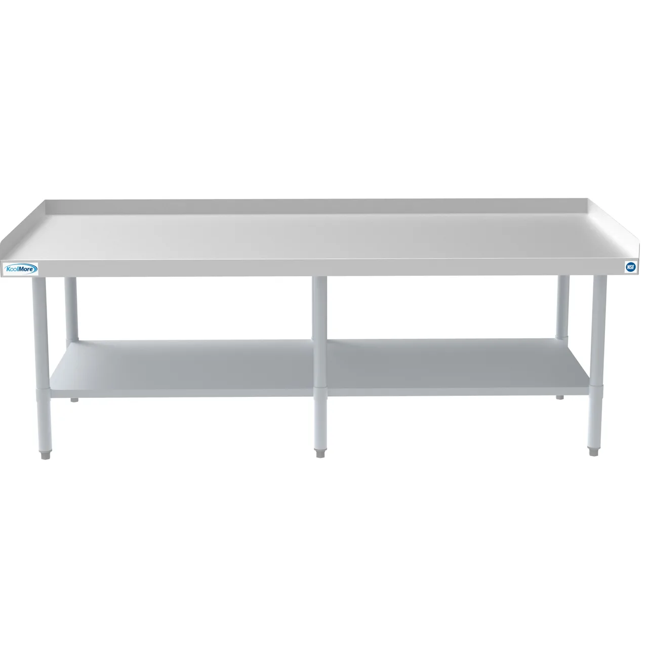 Koolmore EQT-163072 Equipment Stand, 72"W X 30 "D, Adjustable Under-Shelf