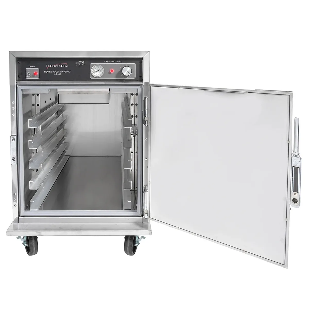 Henny Penny HHC903.17 Half-Size Heated Holding Cabinet, Stainless Steel Door, Mobile, 24"W x 30"H