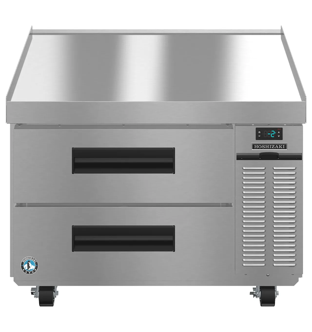 Hoshizaki CF36B 36" 2 Drawers Freezer Chef Base, 6.3 cu. ft. Stainless Steel, R290, 1/2 HP, 115V