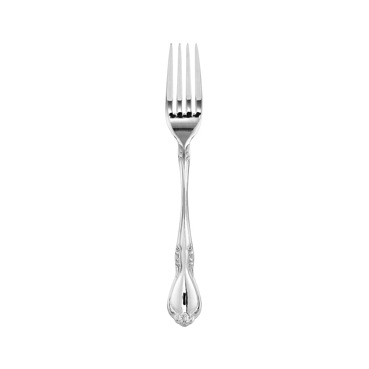 CAC China 8023-05 Glamour Dinner Fork, 7¼" Length, Heavy Weight, 18/8 Stainless Steel - 1 Dozen