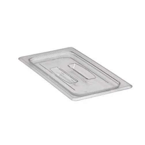 Cambro 30CWCH135 Camwear Food Pan Cover – 1/3 Size Clear Polycarbonate Lid With Handle NSF