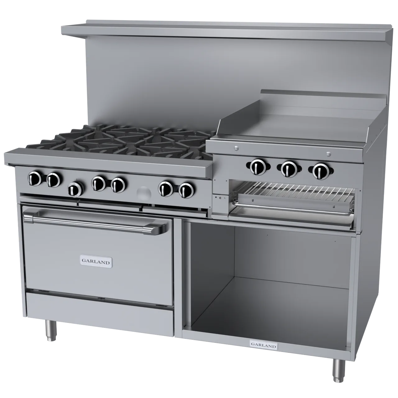 Garland US Range G60-6R24CS Gas 60" Restaurant Range