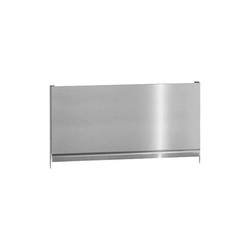 Imperial BG-54 54" x 17" Stainless Steel Backguard Flue Riser without Shelves