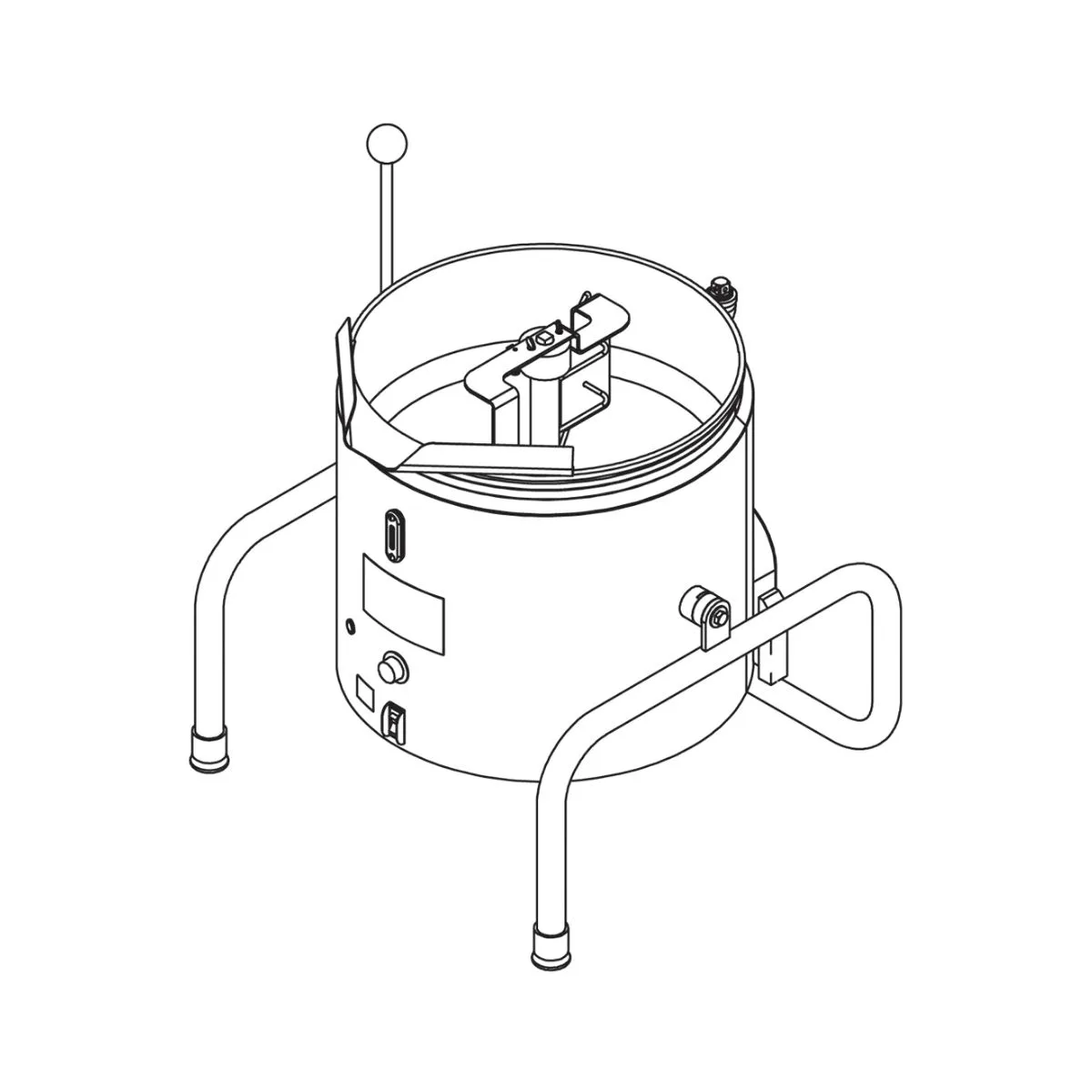 Groen GFK-20-220V 5 Gallon Countertop Tilting Non-Pressurized Electric Kettle