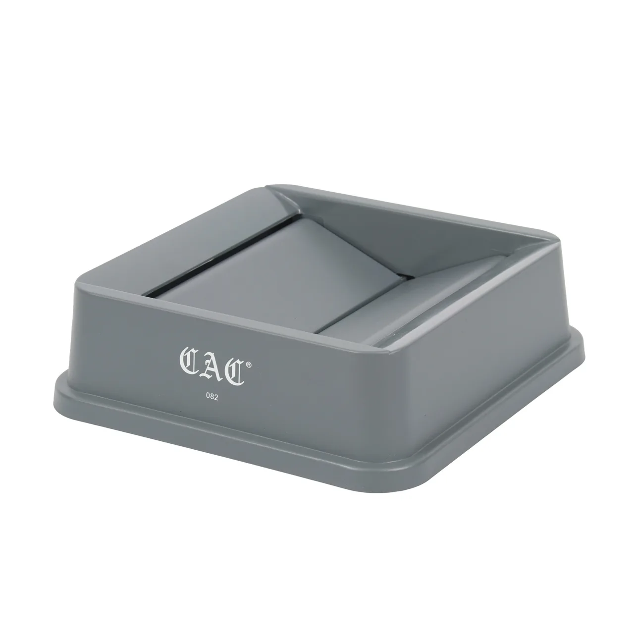 CAC China TCSQ-D23GRY Trash Receptacle Lid / Top