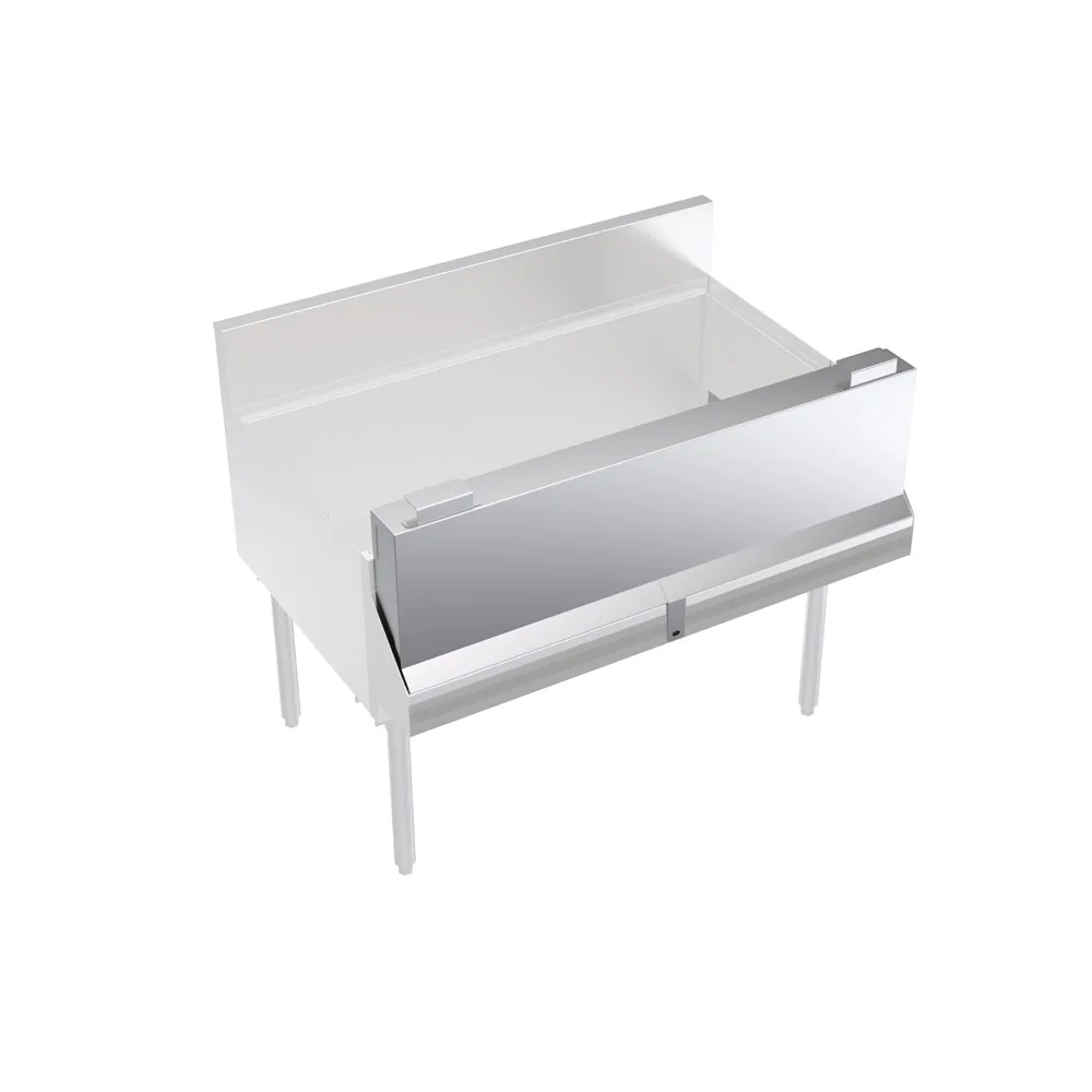 Krowne KR-SC42 Royal Series Speed Rail Locking Cover, Single, 42" Width 37"-42", Stainless Steel