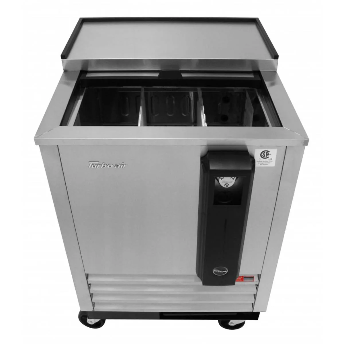 Turbo Air TBC-24SD-N6 24" Super Deluxe Bottle Cooler, 3.6 cu. ft.