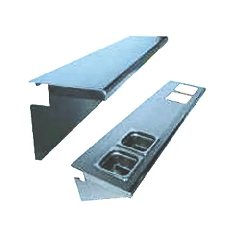 Royal Range of California PS-72 Stainless Steel Plate Shelf - 8" x 72"