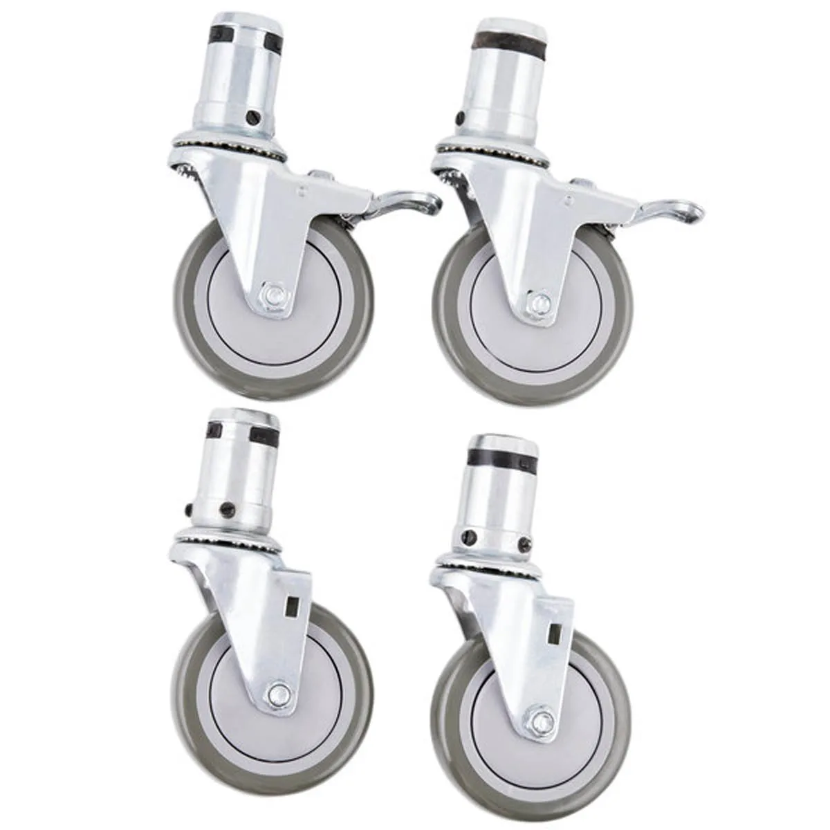 Vulcan LEGSET-CST/PT Casters (Set of Four, 2 Locking) For Single Deck Oven or For Leg Stand