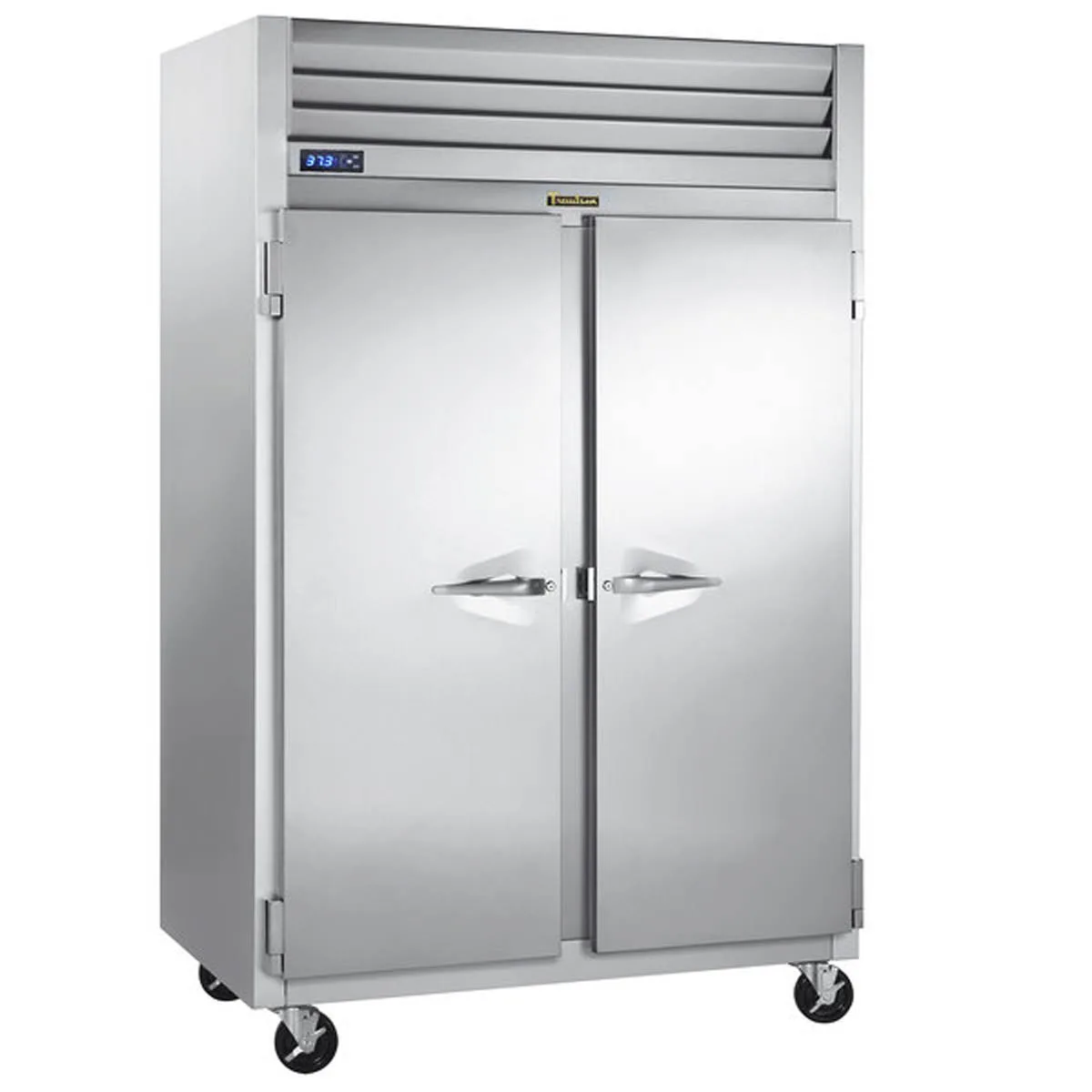 Traulsen G20010 52" 2-Section Reach-In Refrigerator w/ 2 Solid Doors (hinged left/right), Top Mount, 46 cu. ft.