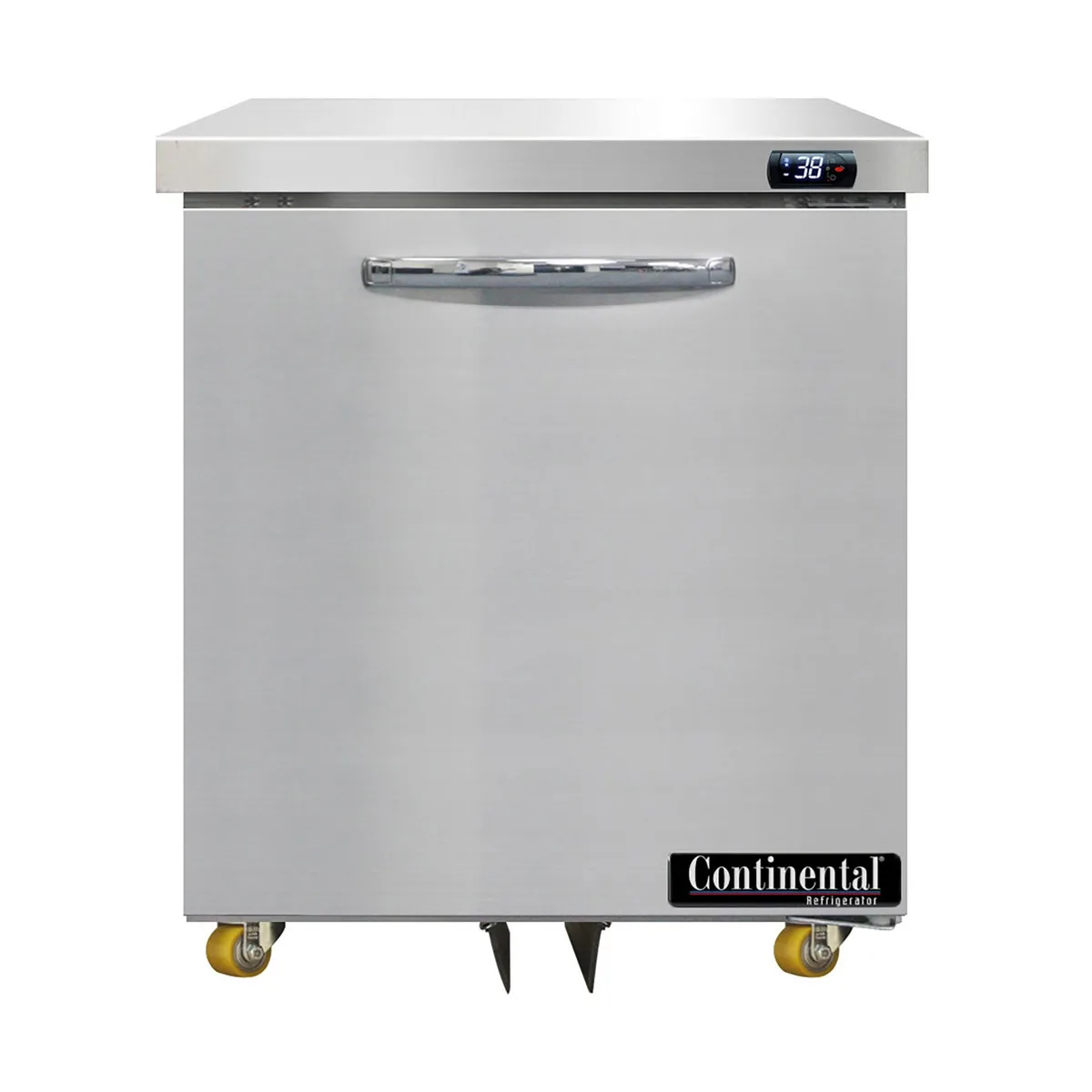 Continental Refrigerator SW27N-U 27" Undercounter Refrigerator w/ 1 Door, 7.5 cu. ft.