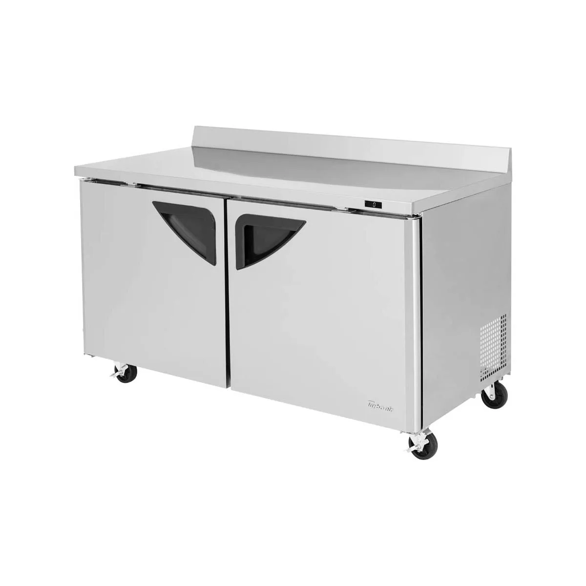 Turbo Air TWF-60SD-N 60" 2-Section Worktop Freezer w/ 2 Doors, 17 cu. ft.