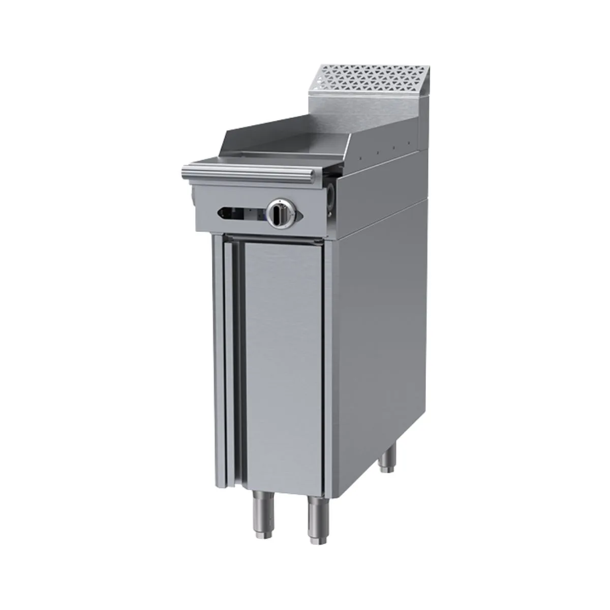 Garland US Range C12-1S 12" Gas Heavy Duty Range, 12" Full Griddle w/ Manual Valve Controls, Cabinet Base, 30.000 BTU