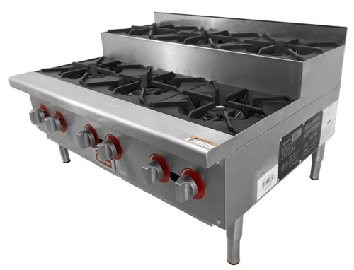 Omcan USA 47384 (47384) Hotplate, Natural Gas, Countertop