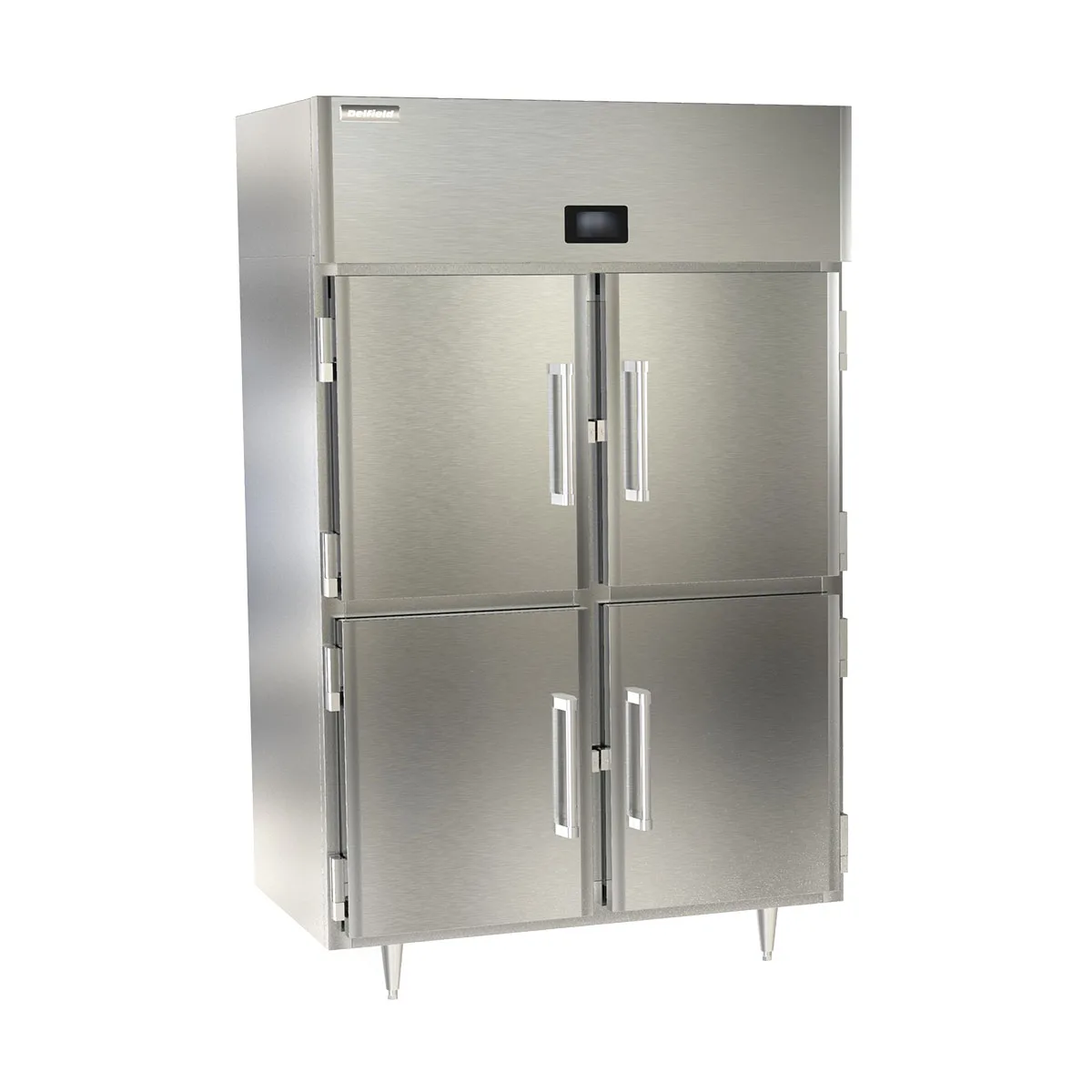 Delfield DSLF2-SH 4-Half Solid Door Reach-In Freezer, Top Mounted, 44.5 cu. ft.