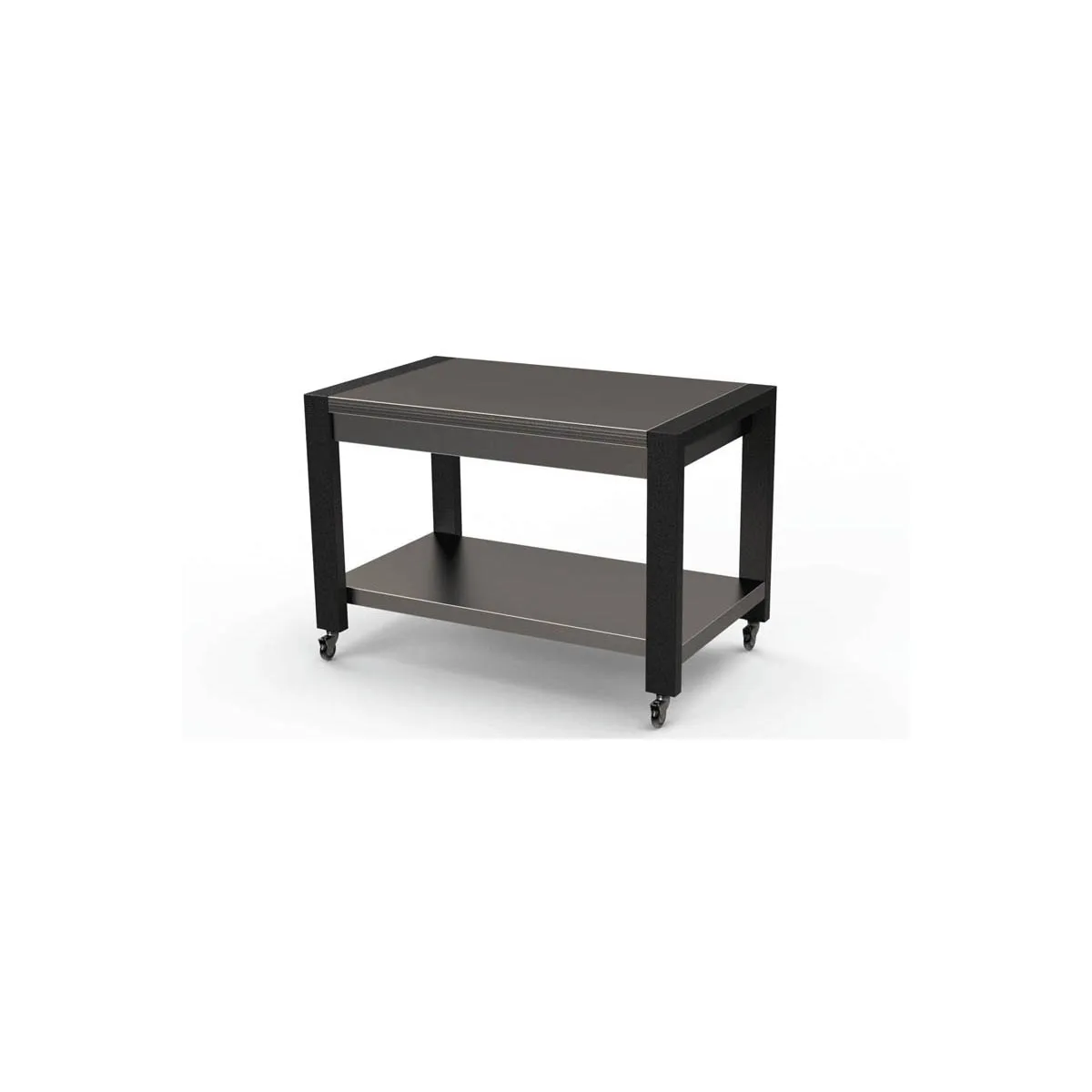 Lakeside 160680 54" Mobile Modular Traveler Serving Table, Stainless Steel Top and Undershelf