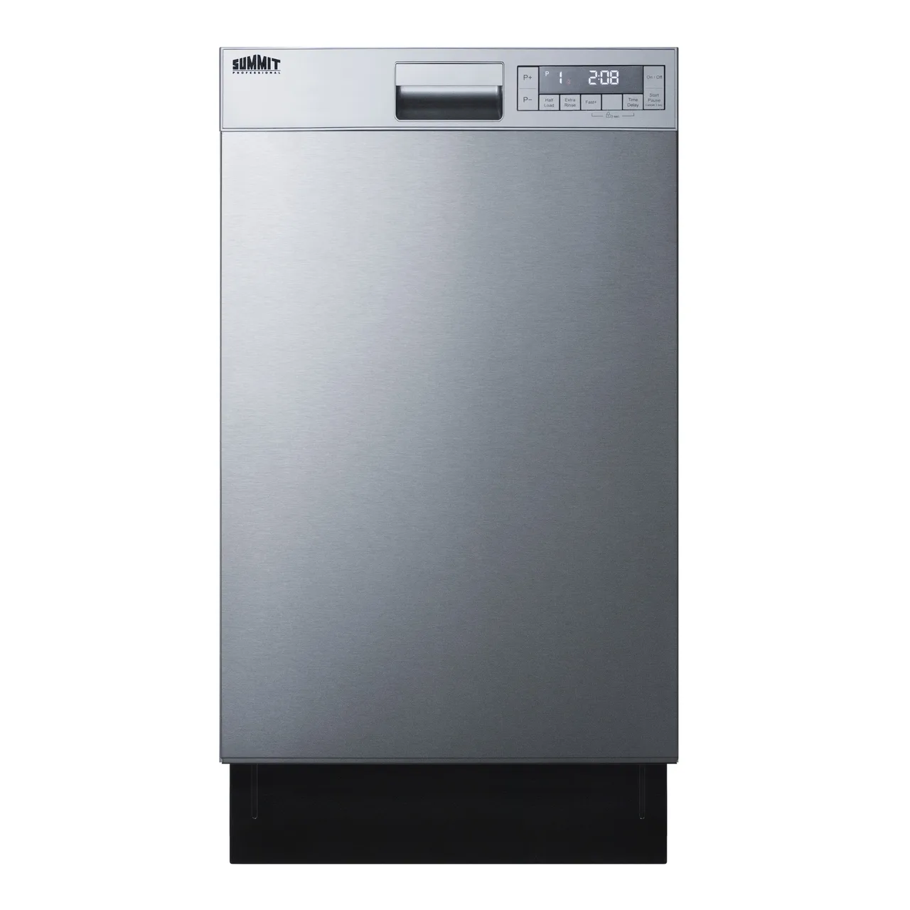 Summit DW18SS4 18" Residential Built-in Dishwasher, Stainless Steel / 5 Cycles - 115V