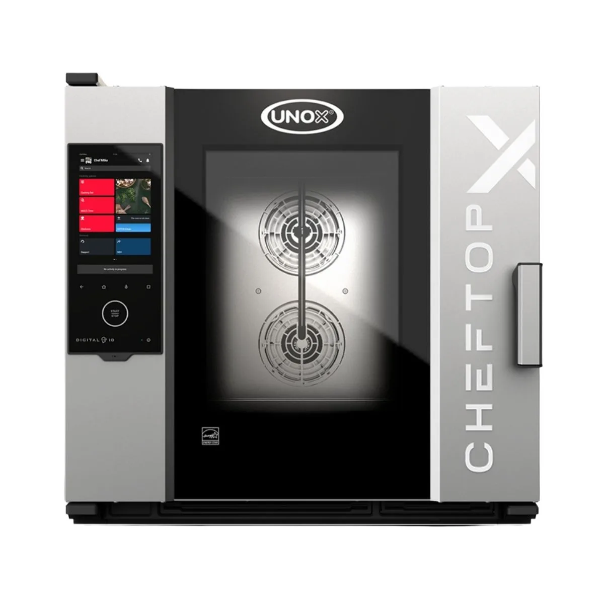 UNOX XADA-06FS-EXRS Full Size 6 Pan Electric Combi Oven w/ Touchscreen, Right-to-Left Door, 208/240V