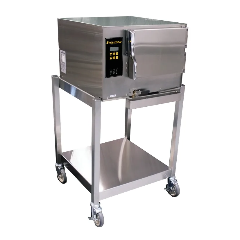 AccuTemp E32083E150 SGL 3 Pan Electric Boilerless Convection Steamer w/ Stand, Plumbed