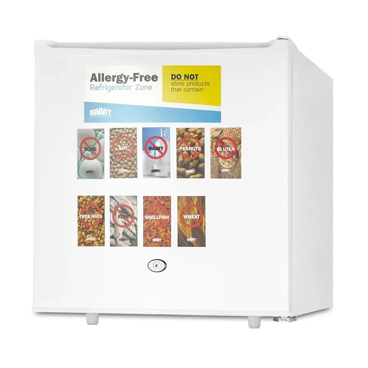 Summit AZAR2W 19" Built-in or Freestanding Compact Refrigerator in White, 1.7 cu ft