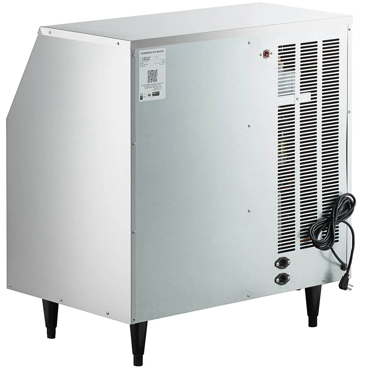 Hoshizaki F-300BAJ 36" Air Cooled Flake 353 lb Undercounter Ice Machine with 110 lb Bin