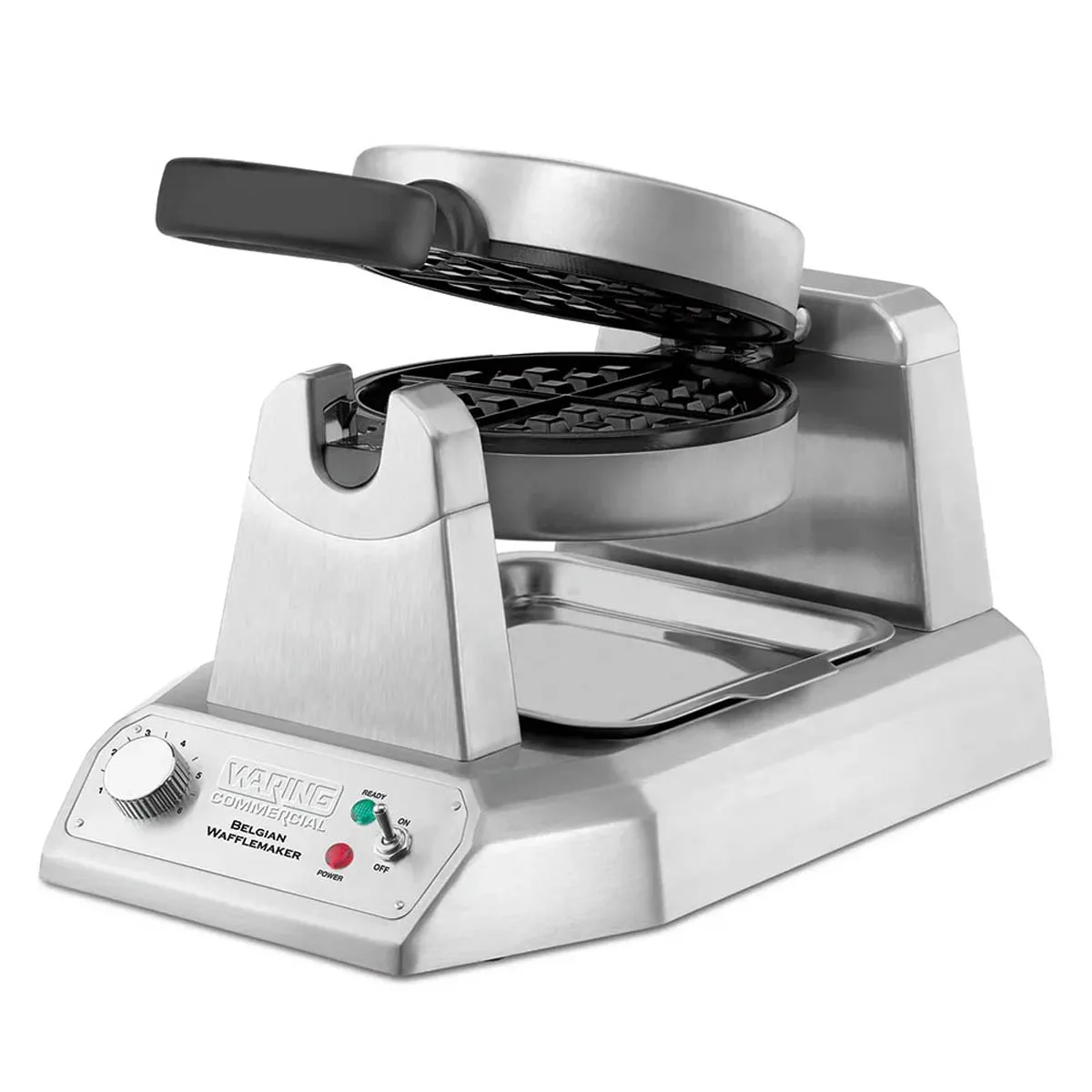 Waring WW180X Single Heavy-Duty Waffle Maker/Baker,Cast İron Grids