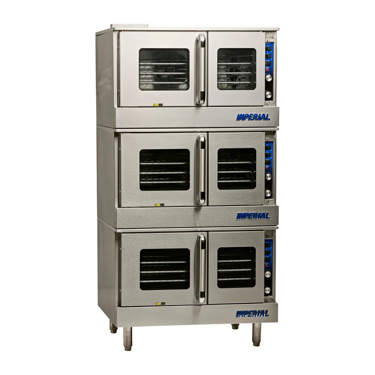 Imperial PRVE-3 36" Electric Convection Oven w/ Triple Deck, Standard Depth, 7.5kW, 208/240V