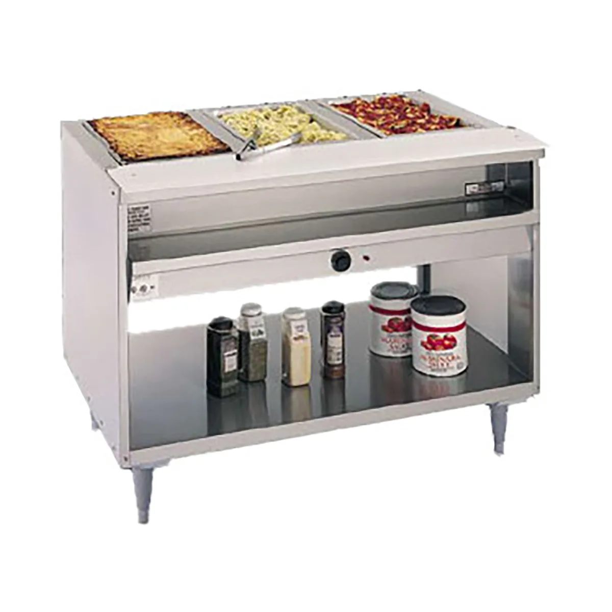 Randell 3313-208 48"Electric Hot Food Table, (3) Top Openings