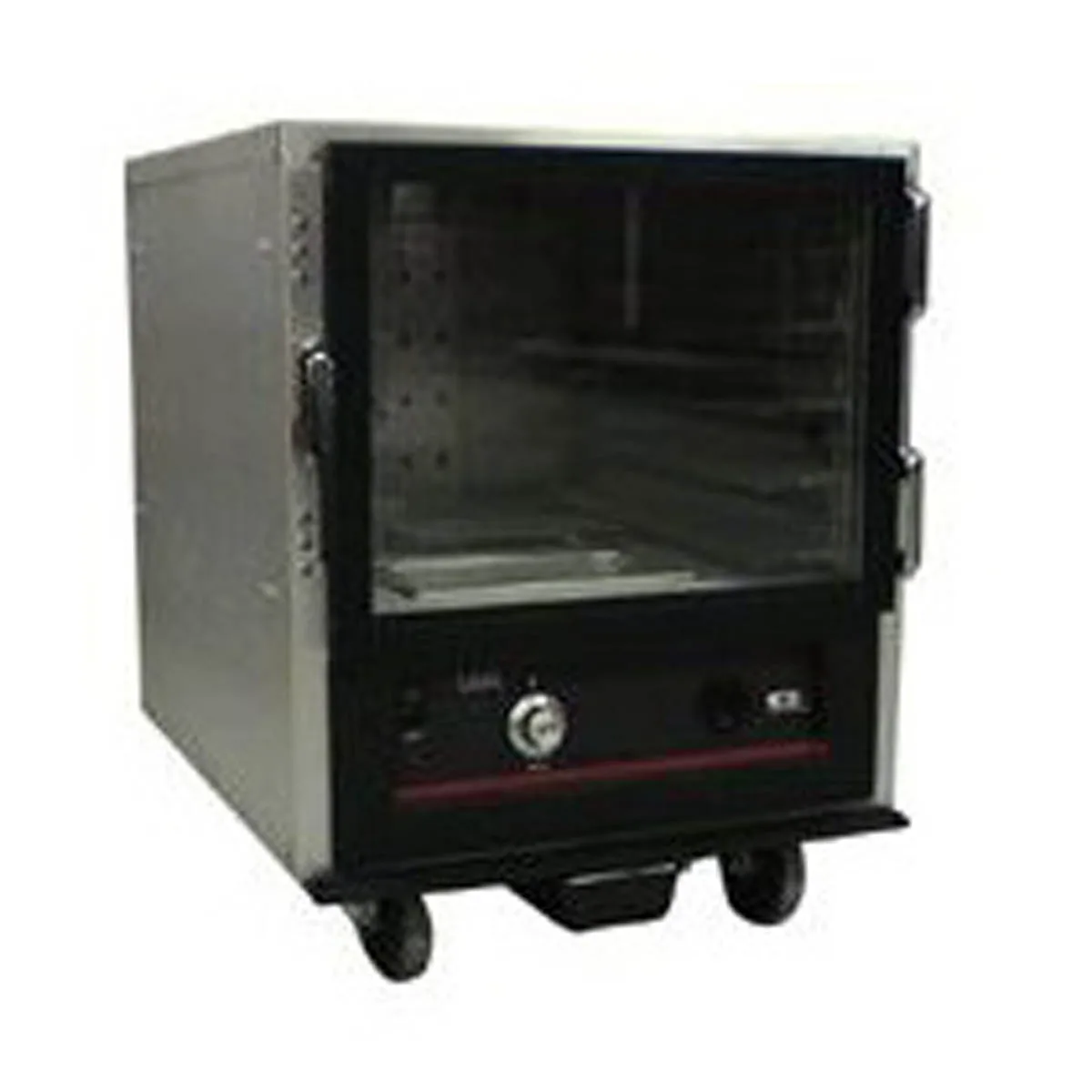 Carter-Hoffmann HL1-5 "Undercounter" 1-Compartment Heated Holding Cabinet, Clear Glass Door, 10x12"x20" or 5x18"x26" Pan Capacity