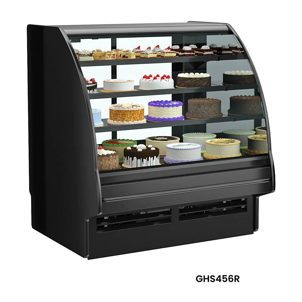 Structural Concepts GHS456R (CURVED) 51" Refrigerated Display Case