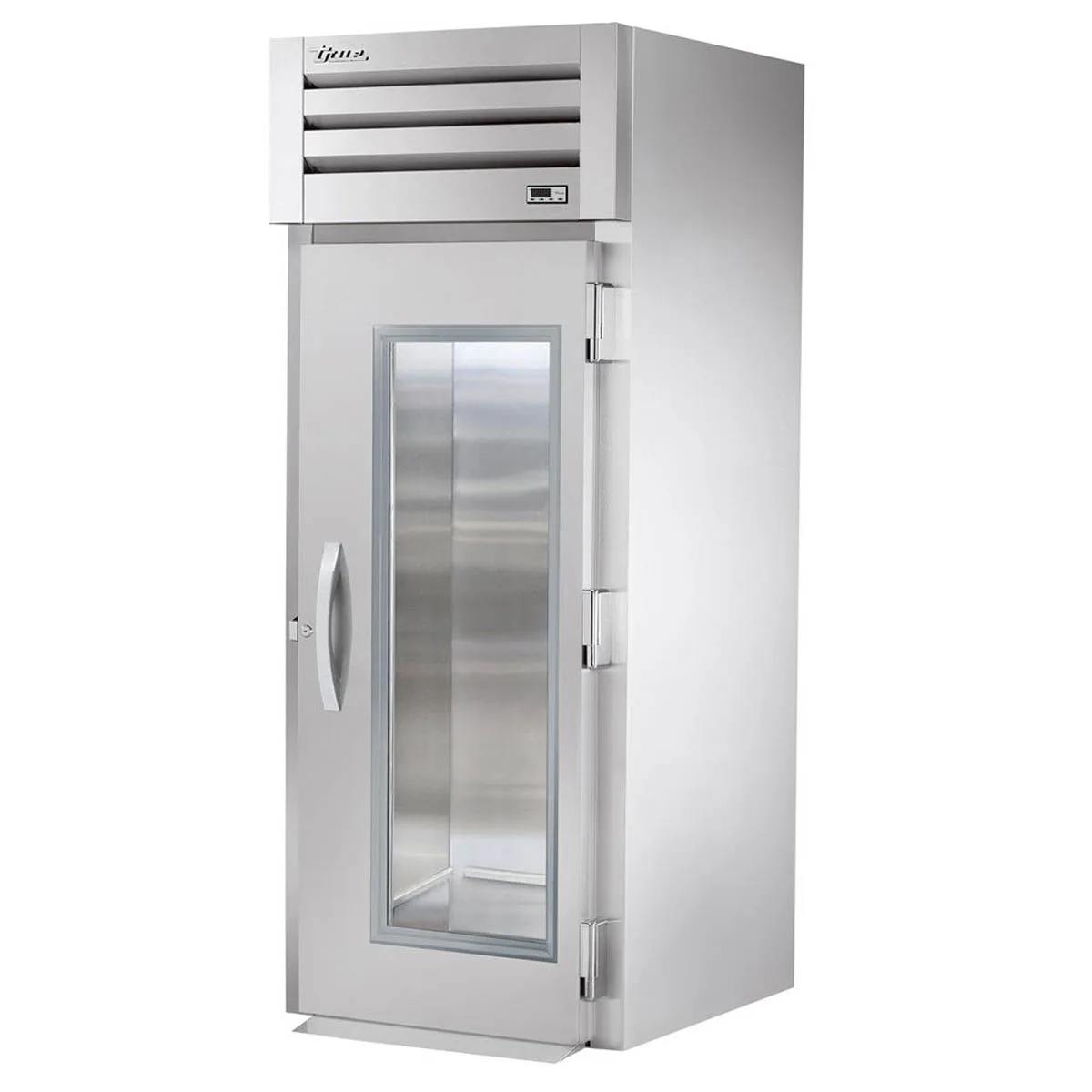 True STR1RRI-1G-HC 35" 1-Section Roll-In Refrigerator w/ Glass Doors, Stainless Steel