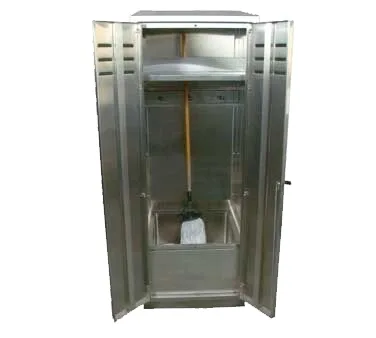 John Boos PBJC-303084-X 30" Mop Sink Cabinet, 24"Wx24"L Bowl w/2 Swing Doors and Kit/Special Value